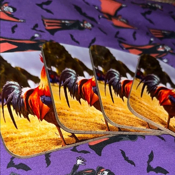 Colorful Rooster Coaster - Picture 5 of 11